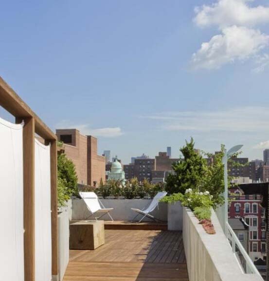 曼哈頓屋頂花園外局部圖